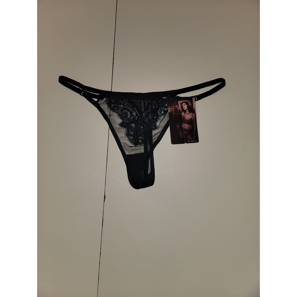 Gossard Vip Rapture Semi Sheer Floral Lace Thong  Size Small New